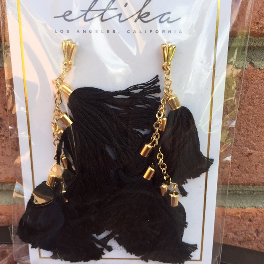 Day Dreamer Ettika tassel earrings